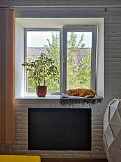 Декоративний екран Сіті, колір венге 1