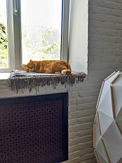 Декоративний екран Сіті, колір венге 3