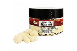 Бойли Dynamite Baits White Fluro Pop Ups & Dumbells — Monster Tigernut Ø10 мм