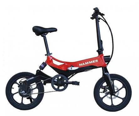 Електровелосипед HAMMER EB-7 16" 350 W 48V10A, фото 2