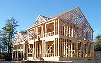 Строительство каркасных деревянных домов под ключ от 20 000 грн/м2