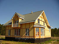 Каркасные энергосберегающие деревянные дома под ключ от 22 000 грн/м2