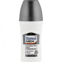 Дезодорант чоловічий кульковий Balea Men Invisible Dry Vegan  anti-transpirant 50мл, Німеччина