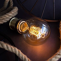Лампа Эдисона Спираль, винтаж ретро D80 40W