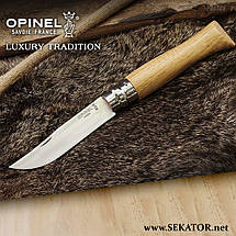 Складний ніж Opinel / Опінель № 9 Lux Oak 90 мм (Франція), фото 5