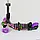 Самокат 5в1 13400 (1) Best Scooter, АБСТРАКЦІЯ, PU колеса, ПІДСВІЧУВАННЯ КОЛІС, в коробці, фото 4
