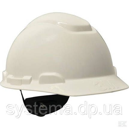 3M™ H701N-VI Захисна каска (захисний шолом) з храповиком, білий, фото 2