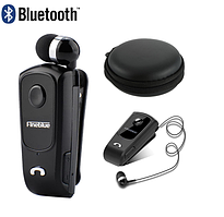 Бездротова Bluetooth блютуз гарнітура для смартфона + чохол VB53 Чорна