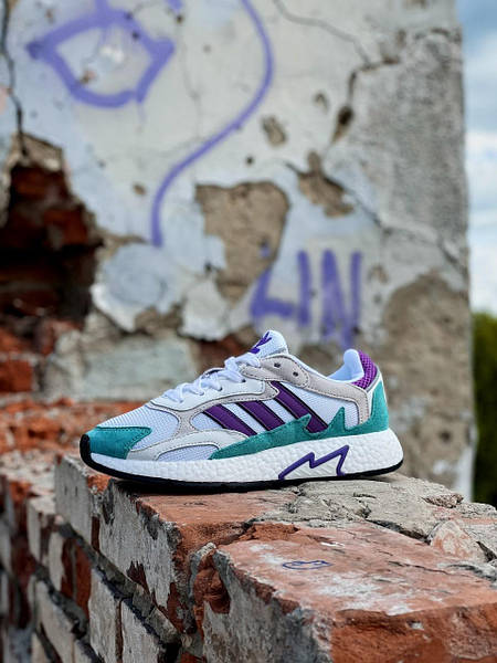 Adidas Tresc Run White Blue Purple EF0764