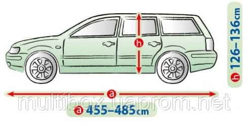 Чехол-тент для автомобиля Kegel-Blazusiak Mobile Garage XL Hatchback/Kombi (5-4104-248-3020) - фото 2 - id-p1621515057