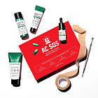 SOME BY MI AHA-BHA-PHA 30 Days Miracle AC SOS Kit Набір мініатюр кислотних засобів для проблемної шкіри, 30 днів, фото 3