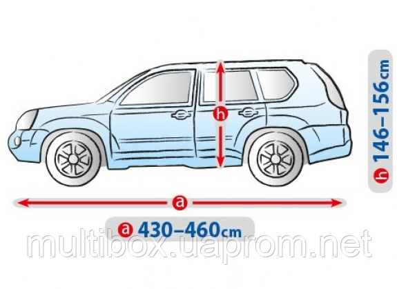 Автомобильный тент Kegel Basic Garage L SUV/Off Road - фото 2 - id-p1621515076