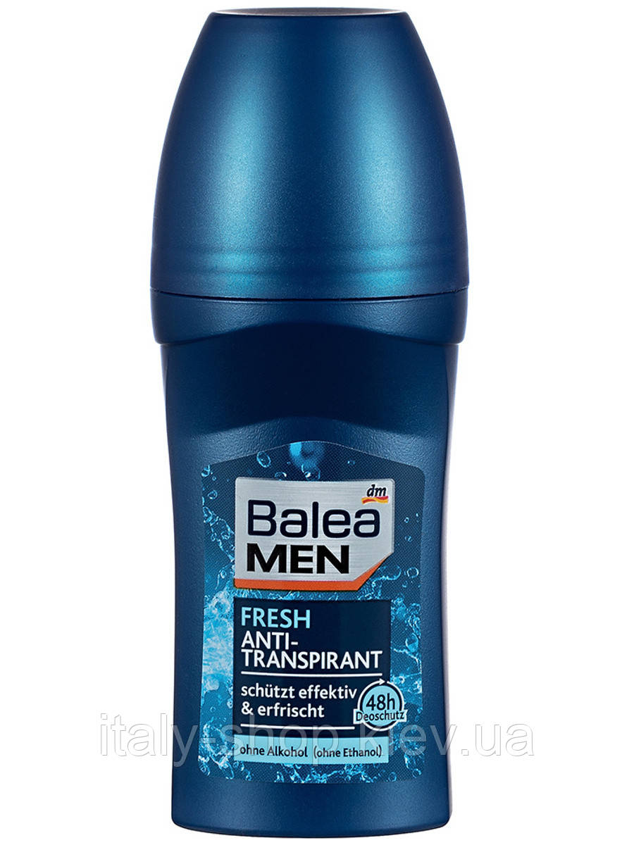 Дезодорант чоловічий кульковий "Свіжість" Balea Men Fresh Vegan 50 мл, Німеччина, фото 1