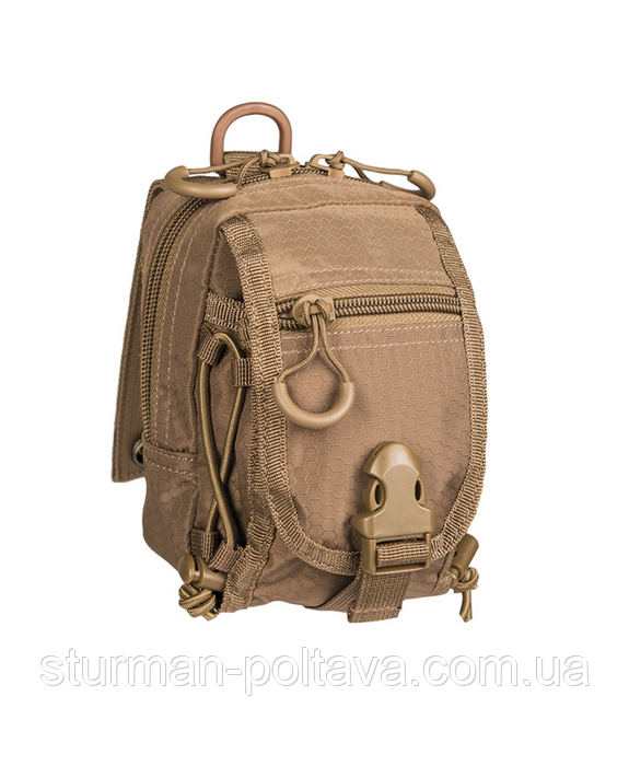 Підсумок навісний KOPPELTASCHE HEXTAC® OLIV колір койот MIL-TEC Німеччина