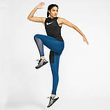 Майка жіноча спортивна NIKE W NP TANK ESSENTIAL SWOOSH CJ3771-010 (чорна), фото 4