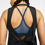 Майка жіноча спортивна NIKE W NP TANK ESSENTIAL SWOOSH CJ3771-010 (чорна), фото 3