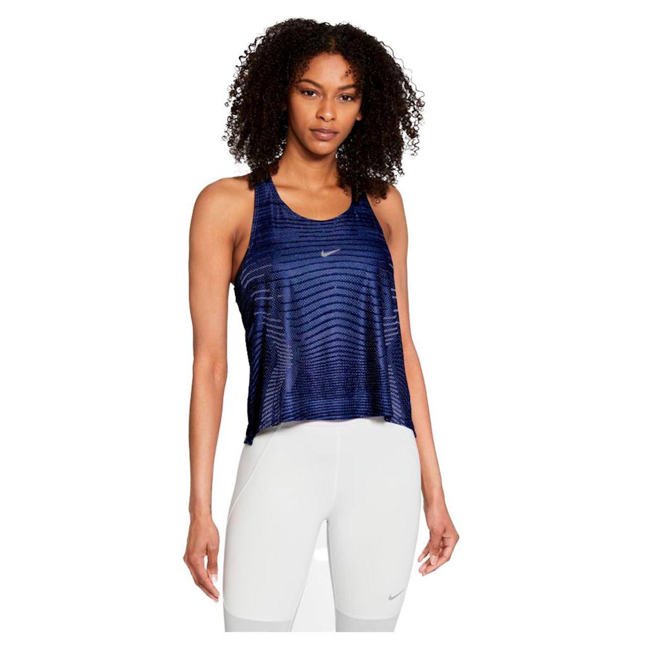 Майка жіноча спортивна NIKE W NP CLN TANK NET DA0528-013 ( синя)