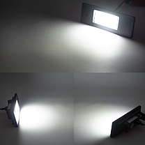 LED підсвітка номера BMW (БМВ) 1 Series E81/E87/F20/F21, 6 Series E63/E64, Z4 E85/E86, i3 I01, фото 5