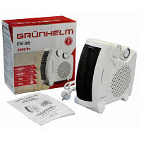 Тепловентилятор спіральний FH-06 Grunhelm (1000/2000Вт, 220В)