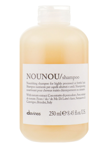 Davines Nourishing Nounou Shampoo Питательный шампунь для уплотнения ломких и поврежденных волос, 250 мл