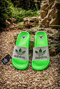 Жіночі Шльопанці Adidas Slides Green 36-37-38