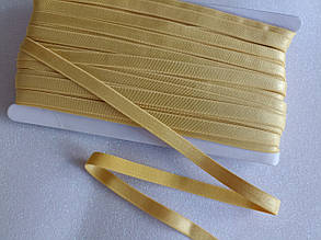 Резинка для бретель, ширина 1см, жовта