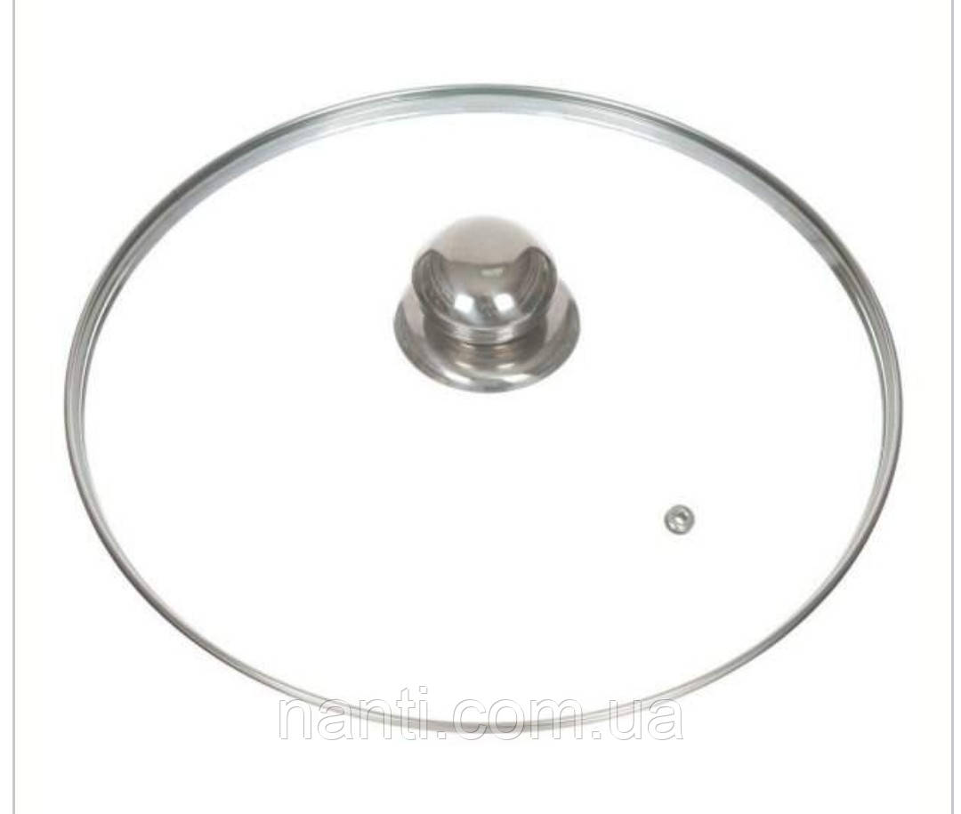 Кришка скляна 20 см, фото 1