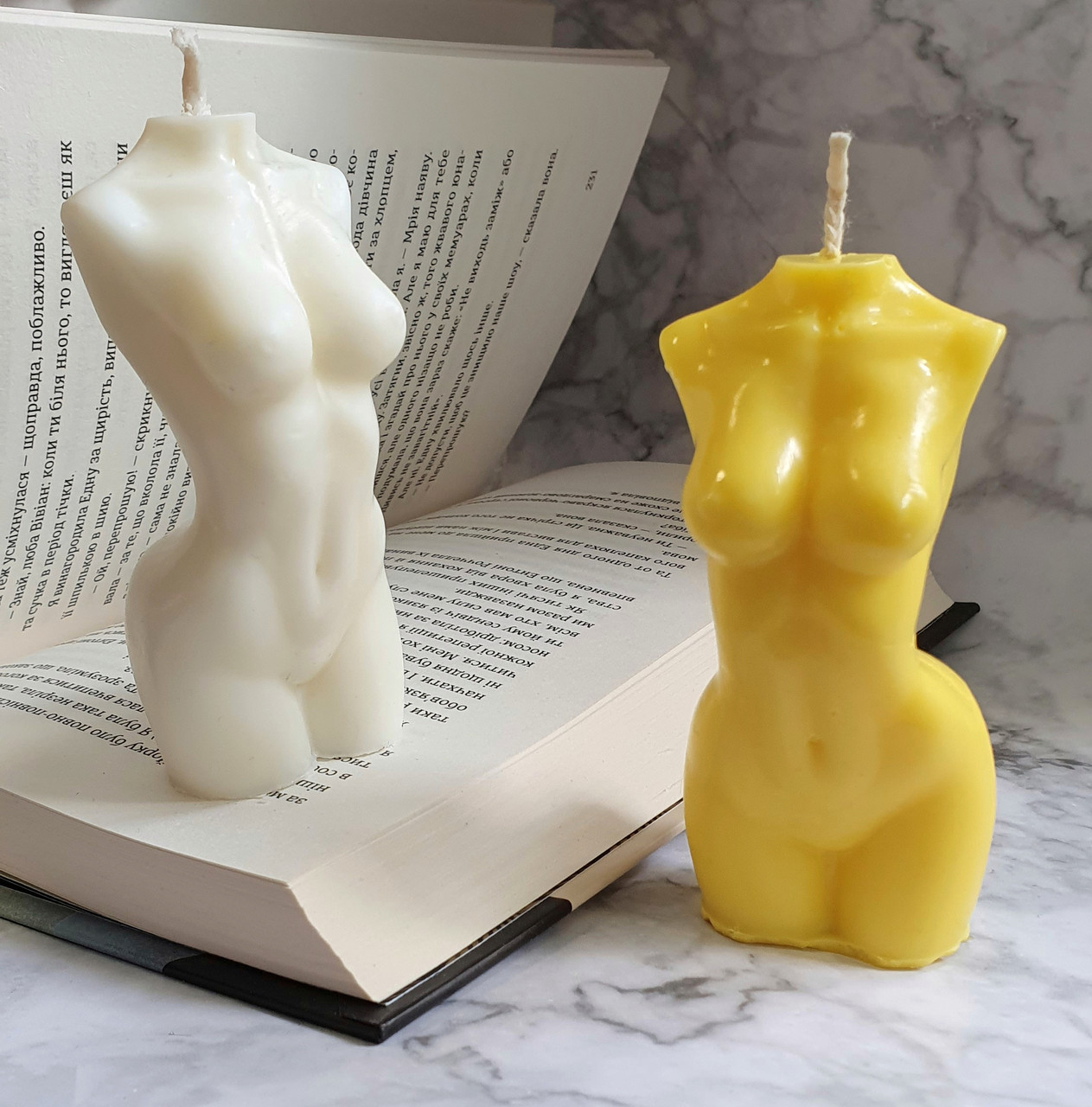 Соєва свічка "Жіноче тіло" / "Жінка"