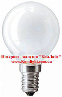 Лампа кулька матова PHILIPS 40W P45 E14 230V