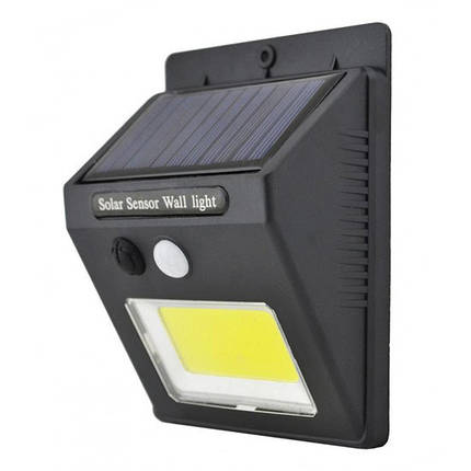 Ліхтар вуличний на сонячній батареї з датчиком руху LED, фото 1