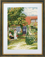 Набор для вышивания "Дамы в саду(Ladies in the garden)" Eva Rosenstand