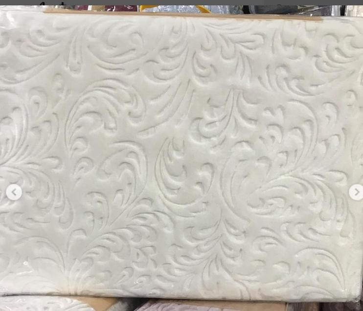 Покривало-плед із тисненням велюр AltinSar Turkey