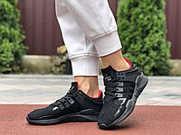Женские летние черные текстильные кроссовки Adidas Equipment. Кроссовки адидас