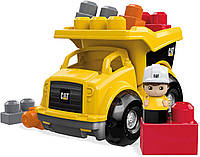 Машина самосвал с игровыми блоками Мега Блокс Mega Bloks Cat Lil' Dump Truck CND88