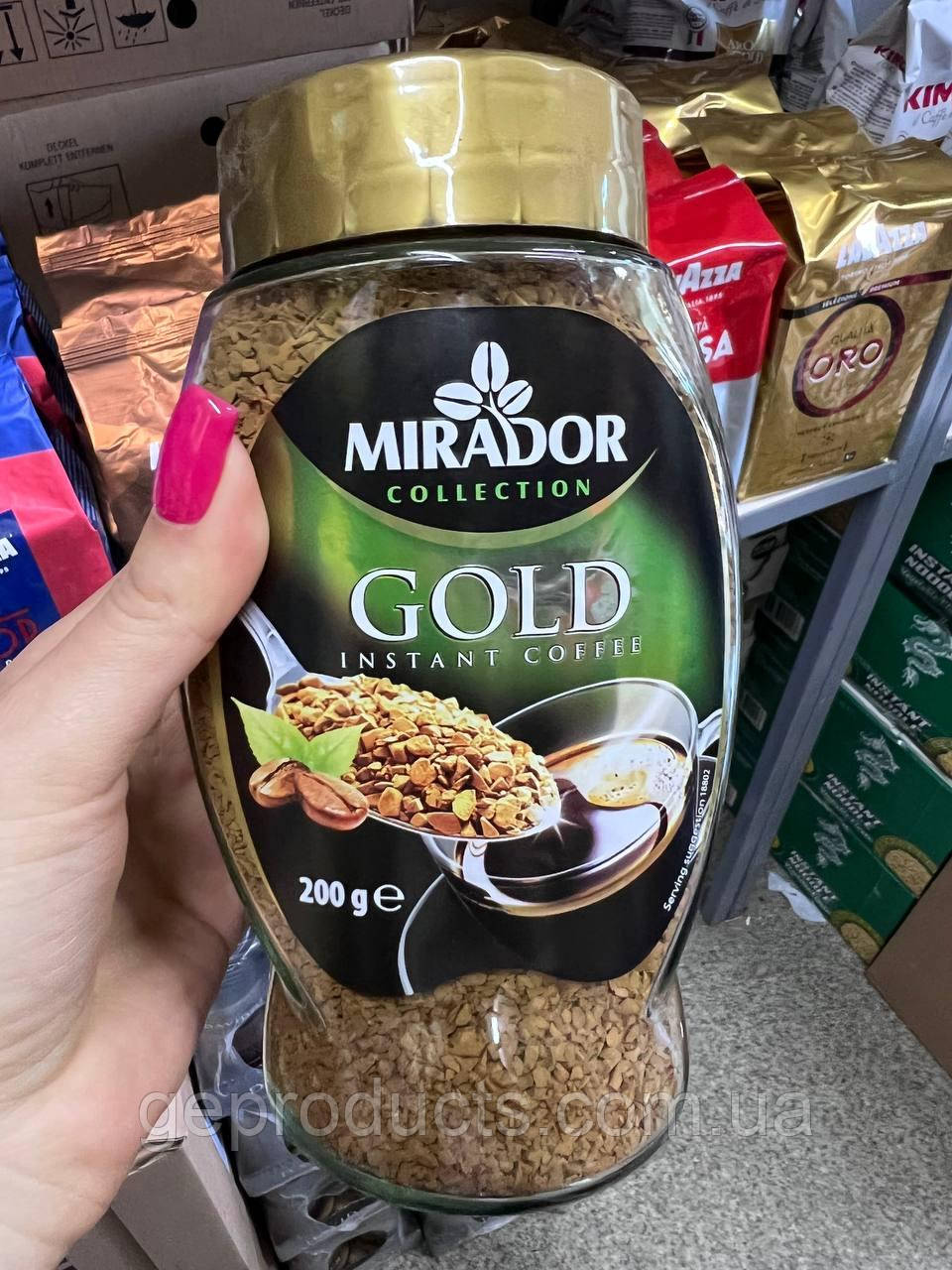 Кава ☕️ розчинна "Mirador Gold" Мірадор Голд. 200 грн. Німеччина