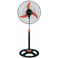 Вентилятор напольный GDF-4018 GRUNHELM (3 скорости / 45 Вт) черный/красный 111165