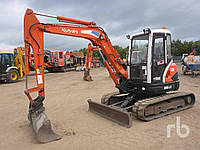 2008 KUBOTA KX080-3 Средний экскаватор