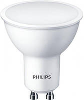 Лампа светодиодная Philips ESSLEDspot 8W 720lm GU10 4000K (929002093417)