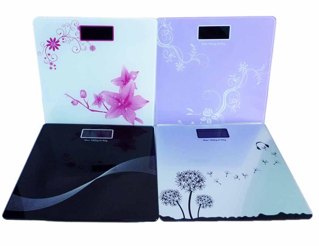 Ваги підлогові Domotec MS 1604 180 kg з градусником, фото 1