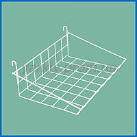 Корзина навесная 40*25 см на сетку торговую