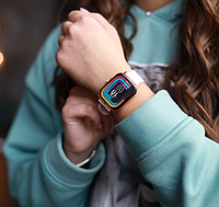 Металлические самые красивые многофункциональные женские смарт часы для андроид и айфона