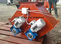 Клапан трёхсторонний перекидной электрический 300х300 с 2-мя мотор-редукторами