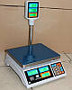 Торгові ваги зі стійкою ВТЕ-Центровіс 30Т2-ДВ (ЖК) 30 кг, фото 4