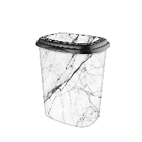 Смітник для білизни Elif "Marble white", 45 л