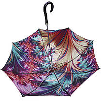 Парасолька Палиця Doppler VIP Collection напівавтомат 12019 Pink Plume, фото 4