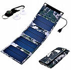 Сонячна панель туристична складаюча Powerneed ES-4  7Вт,1,5А акції