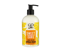 Крем для рук Go Active Hand Cream Citrus Fresh, освіжаючий Detox, цитрусова свіжість, 350 мл