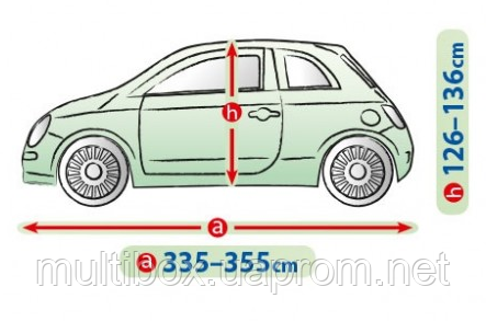 Чехол-тент для автомобиля Kegel-Blazusiak Mobile Garage S3 Hatchback - фото 2 - id-p1621582905