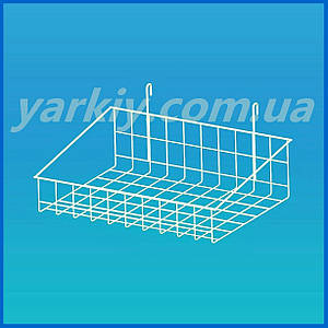 Кошик навісний 50*30 см на сітку торгову