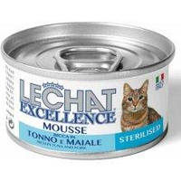MONGE Монж LCE Cat Sterilised Консервы для стерилизованных кошек с тунцом и свининой, 85 г